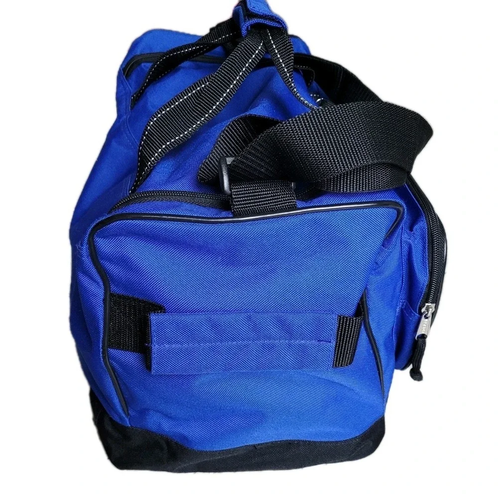Vintage‎ Eastsport Duffle Bag - Rocket City Gator Club - Blue & Orange